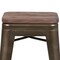 Flash Furniture 24" High Metal Indoor Counter Stool, Gray, PK4 4-ET-31320W-24-GN-R-GG - alternate 9